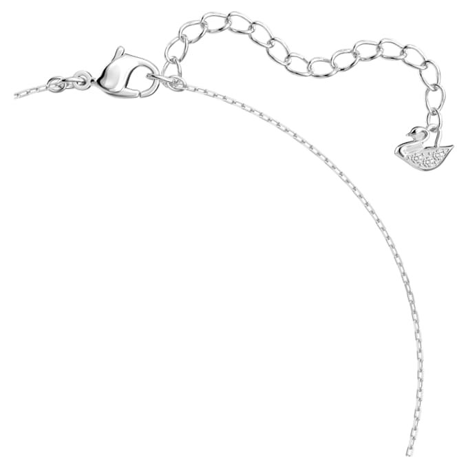 Stilla Attract hanger, ronde slijpvorm, wit, gerhodineerd Stilla Attract hanger, ronde slijpvorm, wit, gerhodineerd