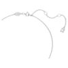 Stilla-hanger met ronde slijpvorm, wit, gerhodineerd Stilla-hanger met ronde slijpvorm, wit, gerhodineerd