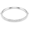 Sublima-armband Snow Pavé, wit, gerhodineerd Sublima-armband Snow Pavé, wit, gerhodineerd