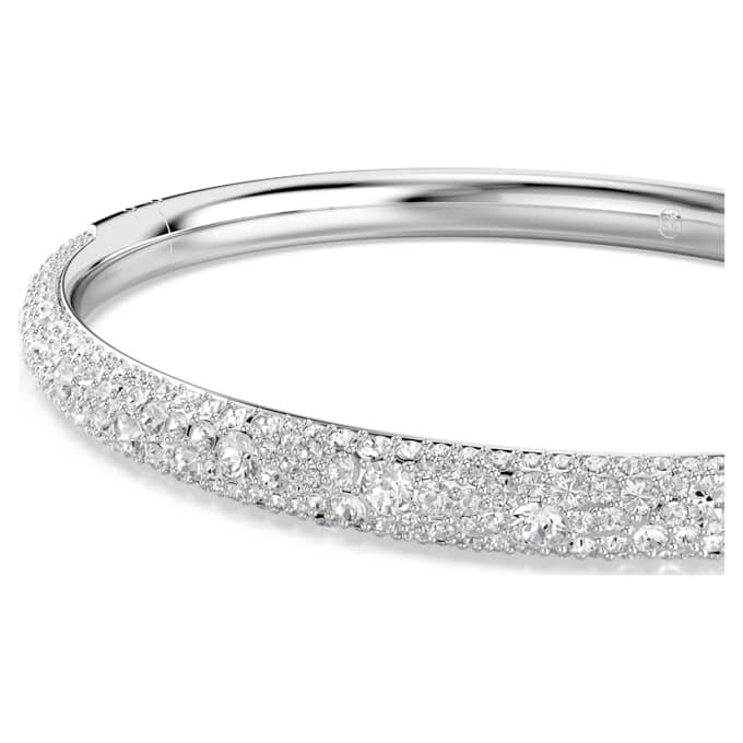 Sublima-armband Snow Pavé, wit, gerhodineerd Sublima-armband Snow Pavé, wit, gerhodineerd