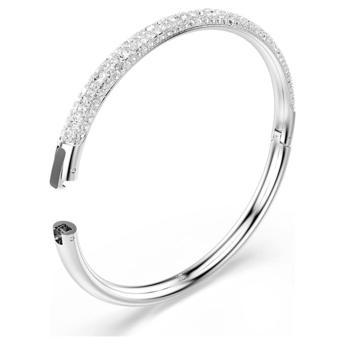 Sublima-armband Snow Pavé, wit, gerhodineerd Sublima-armband Snow Pavé, wit, gerhodineerd