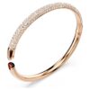 Sublima-armband Snow Pavé, wit, roségoudkleurig verguld Sublima-armband Snow Pavé, wit, roségoudkleurig verguld