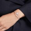 Sublima-armband wit, gerhodineerd Sublima-armband wit, gerhodineerd