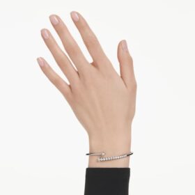 Sublima-armband wit, gerutheniumd