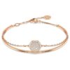 Sublima-armband wit, roségoudkleurig verguld Sublima-armband wit, roségoudkleurig verguld