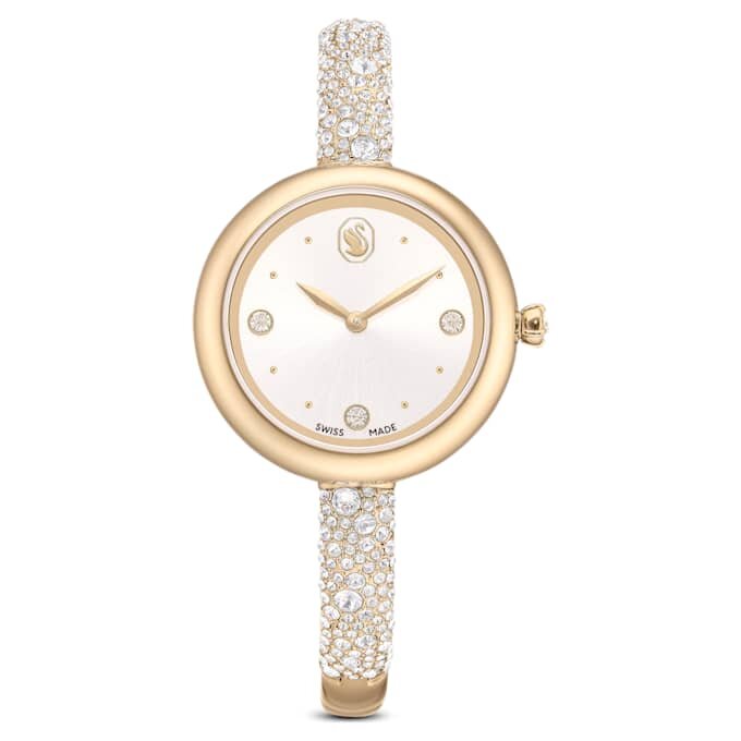 Sublima armbandhorloge, Swiss Made, metalen armband, goudkleurig, champagnekleurige afwerking Sublima armbandhorloge, Swiss Made, metalen armband, goudkleurig, champagnekleurige afwerking
