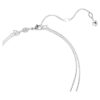 Sublima gelaagde hanger wit, gerhodineerd