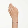 Symbolica-armband met kristallen parel, pavé, hoefijzer, wit, roségoudkleurig verguld Symbolica-armband met kristallen parel, pavé, hoefijzer, wit, roségoudkleurig verguld