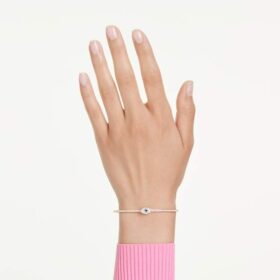 Symbolica-armband met oog, veelkleurig, roségoudkleurig verguld