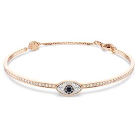 Symbolica-armband met oog, veelkleurig, roségoudkleurig verguld