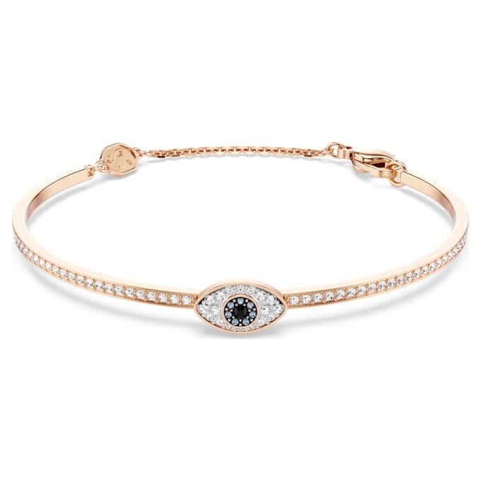 Symbolica-armband met oog, veelkleurig, roségoudkleurig verguld Symbolica-armband met oog, veelkleurig, roségoudkleurig verguld