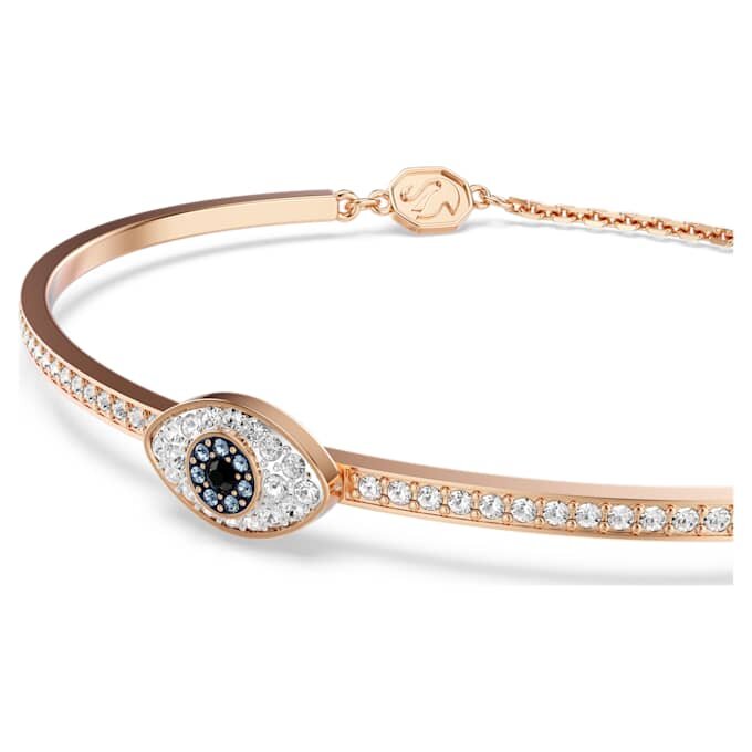 Symbolica-armband met oog, veelkleurig, roségoudkleurig verguld Symbolica-armband met oog, veelkleurig, roségoudkleurig verguld