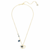 Symbolica-hanger ‘Evil Eye’, blauw, goudkleurig verguld Symbolica-hanger ‘Evil Eye’, blauw, goudkleurig verguld