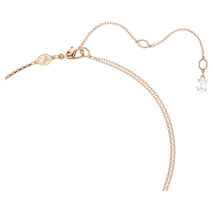 Symbolica-hanger met pavé, hoefijzer, wit, roségoudkleurig verguld Symbolica-hanger met pavé, hoefijzer, wit, roségoudkleurig verguld