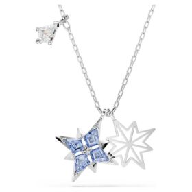 Symbolica-hanger Ster, blauw, gerhodineerd