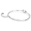 Symbolica Pavé-armband, hoefijzer, wit, gerhodineerd Symbolica Pavé-armband, hoefijzer, wit, gerhodineerd