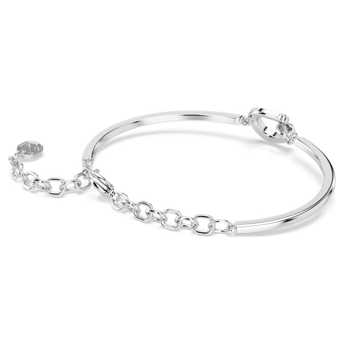 Symbolica Pavé-armband, hoefijzer, wit, gerhodineerd Symbolica Pavé-armband, hoefijzer, wit, gerhodineerd