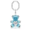 Teddy-sleutelhanger, blauw, gerhodineerd Teddy-sleutelhanger, blauw, gerhodineerd