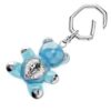 Teddy-sleutelhanger, blauw, gerhodineerd Teddy-sleutelhanger, blauw, gerhodineerd