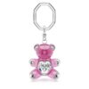 Teddy-sleutelhanger, roze, gerhodineerd Teddy-sleutelhanger, roze, gerhodineerd