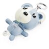 Teddy-tasbedeltje, blauw, gerhodineerd Teddy-tasbedeltje, blauw, gerhodineerd