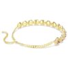 Una Angelic Choker, ronde slijpvorm, karamelkleurig, verguld in goudtint Una Angelic Choker, ronde slijpvorm, karamelkleurig, verguld in goudtint