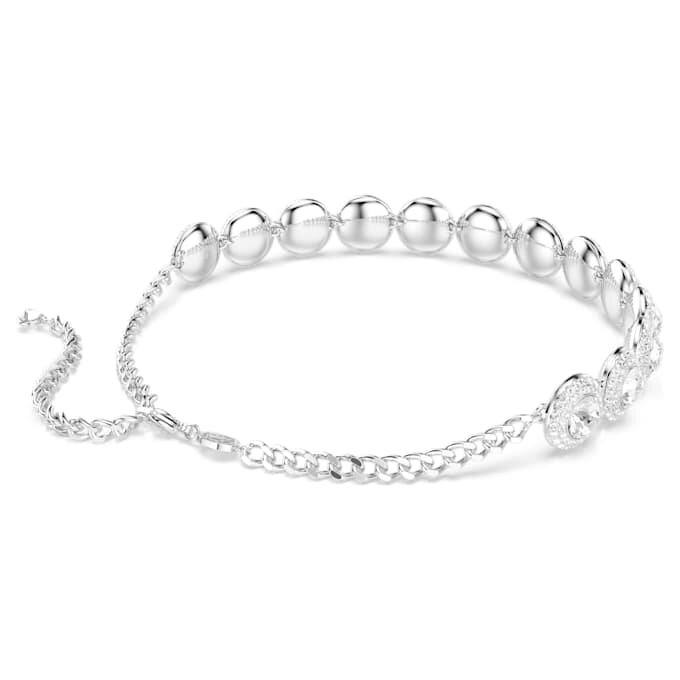Una Angelic Choker Wit, gerhodineerd Una Angelic Choker Wit, gerhodineerd