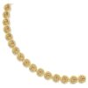 Una Angelic-ketting, ronde slijpvorm, karamel, verguld Una Angelic-ketting, ronde slijpvorm, karamel, verguld