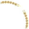 Una Angelic-ketting, ronde slijpvorm, karamel, verguld Una Angelic-ketting, ronde slijpvorm, karamel, verguld