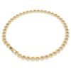 Una Angelic-ketting, ronde slijpvorm, karamel, verguld Una Angelic-ketting, ronde slijpvorm, karamel, verguld
