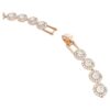 Una Angelic-ketting, ronde slijpvorm, medium, wit, roségoudkleurig verguld Una Angelic-ketting, ronde slijpvorm, medium, wit, roségoudkleurig verguld