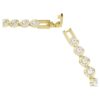 Una Angelic Set, ronde slijpvorm, wit, verguld