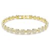Una Angelic Set, ronde slijpvorm, wit, verguld
