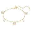 Una Angelic Strandage Crystal Pearl, ronde slijpvorm, wit, verguld Una Angelic Strandage Crystal Pearl, ronde slijpvorm, wit, verguld