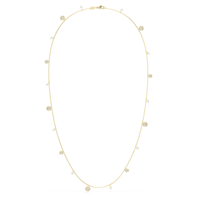 Una Angelic Strandage Crystal Pearl, ronde slijpvorm, wit, verguld Una Angelic Strandage Crystal Pearl, ronde slijpvorm, wit, verguld