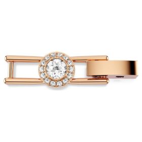 Una Angelic verlengstuk, ronde slijpvorm, wit, roségoudkleurig verguld Una Angelic verlengstuk, ronde slijpvorm, wit, roségoudkleurig verguld