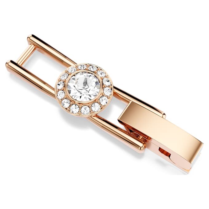 Una Angelic verlengstuk, ronde slijpvorm, wit, roségoudkleurig verguld Una Angelic verlengstuk, ronde slijpvorm, wit, roségoudkleurig verguld