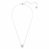 Una-ketting met ronde slijpvorm, blauw, gerhodineerd Una-ketting met ronde slijpvorm, blauw, gerhodineerd