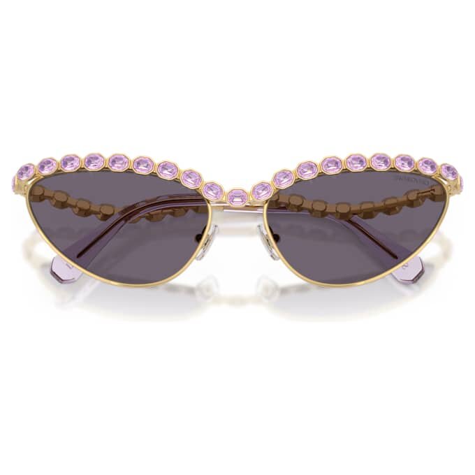 Zonnebril in cat-eye-vorm, paars Zonnebril in cat-eye-vorm, paars