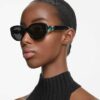 Zonnebril in cat-eye-vorm, Sk6002, zwart Zonnebril in cat-eye-vorm, Sk6002, zwart