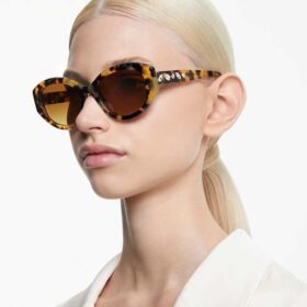 Zonnebril in cat-eye-vorm, Sk6008, bruin