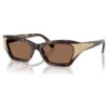 Zonnebril in cat-eye-vorm, Sk6029, bruin Zonnebril in cat-eye-vorm, Sk6029, bruin