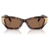 Zonnebril in cat-eye-vorm, Sk6029, bruin Zonnebril in cat-eye-vorm, Sk6029, bruin