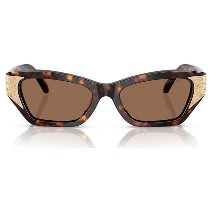 Zonnebril in cat-eye-vorm, Sk6029, bruin Zonnebril in cat-eye-vorm, Sk6029, bruin