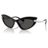 Zonnebril in cat-eye-vorm, Sk6038, zwart Zonnebril in cat-eye-vorm, Sk6038, zwart