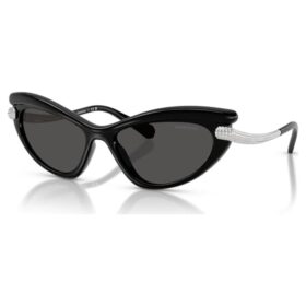 Zonnebril in cat-eye-vorm, Sk6038, zwart