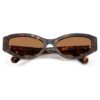 Zonnebril in cat-eye-vorm, Sk6045, bruin Zonnebril in cat-eye-vorm, Sk6045, bruin