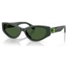 Zonnebril in cat-eye-vorm, Sk6045, groen Zonnebril in cat-eye-vorm, Sk6045, groen