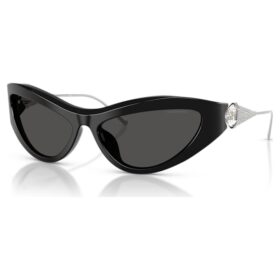 Zonnebril in cat-eye-vorm, SK6046, zwart