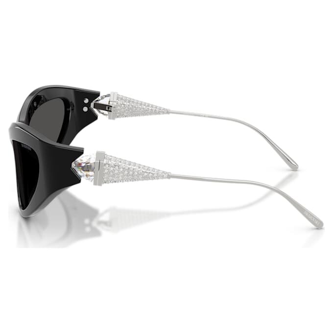 Zonnebril in cat-eye-vorm, SK6046, zwart Zonnebril in cat-eye-vorm, SK6046, zwart